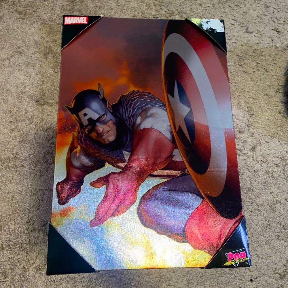Marvel’s Captain America Image print on Canvas